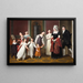 La Famille Nathanson - Christoffer Wilhelm Eckersberg — oprawiony obraz na ścianie