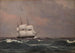 La corvette Najaden par gros temps - Christoffer Wilhelm Eckersberg — widok dzieła