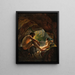 Ulysse uciekający z groty Polifema - Christoffer Wilhelm Eckersberg — oprawiony obraz na ścianie