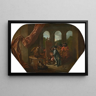 Christophe Huet - Singerie The Painter.webp