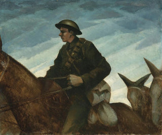 Christopher R W Nevinson - A Mule Team.webp