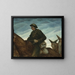 Une équipe de mules - Christopher R W Nevinson — oprawiony obraz na ścianie