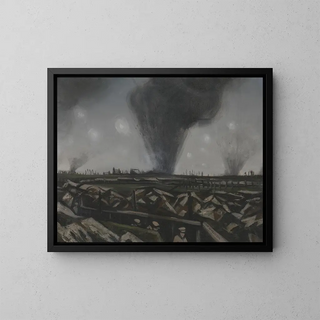 Christopher R W Nevinson - The Strafing Christopher Nevinson.webp