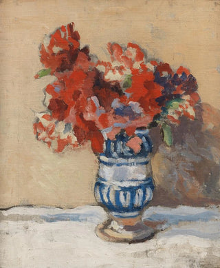 Christopher Wood - Flowers in a Blue Vase.webp