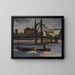 La Tamise à Battersea - Christopher Wood — oprawiony obraz na ścianie