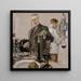 Chronometrage d'une expérience, illustration de publicité Howard Watch - Frank Xavier Leyendecker — oprawiony obraz na ścianie