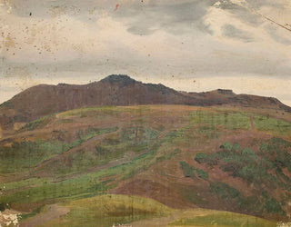 Chrystian Breslauer - Landscape with a meadow and a range of hills sketch.webp