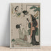 Reprodukcja obrazu Chushingura - Akt V z The Storehouse of Loyalty - Kitagawa Utamaro