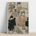 Reprodukcja obrazu Chushingura, Akt IX z L'entrepôt de la loyauté - Kitagawa Utamaro
