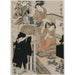 Reprodukcja obrazu Chushingura, Akt IX z L'entrepôt de la loyauté - Kitagawa Utamaro