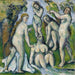 Pięciu kąpiących się - Paul Cézanne — widok dzieła