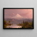 Mont Hood, Oregon - Krąg Sanford Robinson Gifford — oprawiony obraz na ścianie