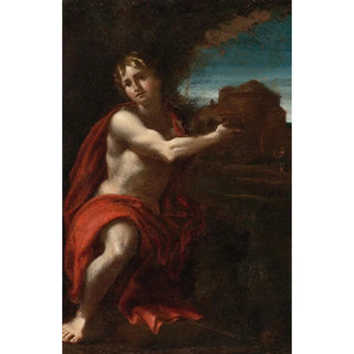 Circle of Annibale Carracci - Saint John The Baptist.webp