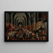Le Festin de Balthazar - Cercle de Frans Francken le Jeune — oprawiony obraz na ścianie