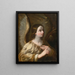 Anioł Zwiastowania - Krąg Guido Reni — oprawiony obraz na ścianie