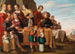 Rodzina na obozowisku - Krąg Jakuba Gerritsz Cuyp — widok dzieła