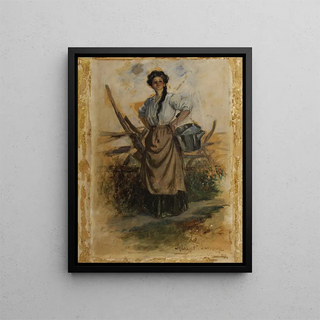 Clarence F Underwood - Milk Maid.webp