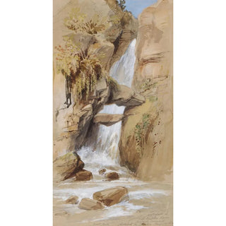 Clarkson Stanfield - Waterfall St Knightons Kieve Tintagel Cornwall.webp