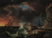 Un naufrage avec des figures débarquant - Claude-Joseph Vernet — widok dzieła