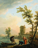 Rybacy o świcie - Claude-Joseph Vernet — widok dzieła