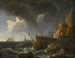 morski - Claude-Joseph Vernet — widok dzieła