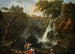 La Cascade à Tivoli - Claude-Joseph Vernet — widok dzieła