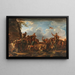 Śmierć Régulusa - Claude-Joseph Vernet — oprawiony obraz na ścianie