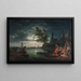 Les Quatre moments de la journée, Nuit - Claude-Joseph Vernet — oprawiony obraz na ścianie