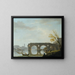 Widok na Ponte Rotto w Rzymie - Claude-Joseph Vernet — oprawiony obraz na ścianie