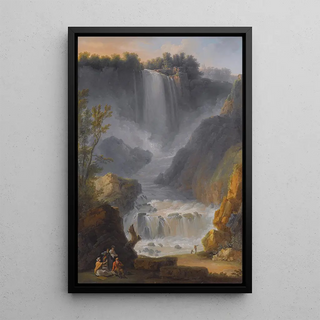 ClaudeLouis Chtelet - A View Of The Marmore Falls Near Terni.webp
