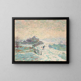 Claude Emile Schuffenecker - Paysage de neige.webp