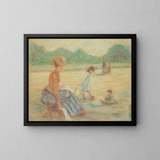 Claude Emile Schuffenecker - tude pour Le Square Jardin du Luxembourg.webp