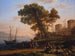 artystyczny artysty studiującego z natury - Claude Lorrain — widok dzieła