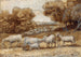 pejzaż z owcami - Claude Lorrain — widok dzieła