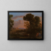 pejzaż wiejski - Claude Lorrain — oprawiony obraz na ścianie