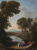Wypoczynek podczas ucieczki do Egiptu - Claude Lorrain — widok dzieła