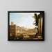 Le Campo Vaccino à Rome - Claude Lorrain — oprawiony obraz na ścianie