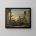 L'Embarquement de la Reine de Saba - Claude Lorrain — oprawiony obraz na ścianie