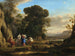 Le Jugement de Paris - Claude Lorrain — widok dzieła