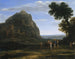 Widok na Delphes z procesją - Claude Lorrain — widok dzieła