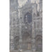 Katedrała w Rouen, portal, pochmurny czas - Claude Monet — widok dzieła