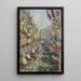 Reprodukcja obrazu Ulica Montorgueil w Paryżu, święto 30 czerwca 1878 - Claude Monet