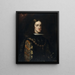 Charles II - Claudio Coello — oprawiony obraz na ścianie