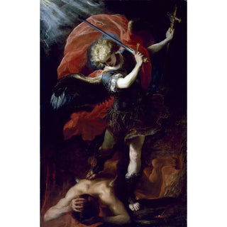 Świętego Michała Archanioła - Claudio Coello — widok dzieła