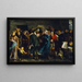 La queue la boucherie en 1871 - Clément-Auguste Andrieux — oprawiony obraz na ścianie