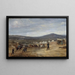 Vaugirard podczas oblężenia Paryża 1870 - Clément-Auguste Andrieux — oprawiony obraz na ścianie