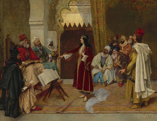 Clment Pujol de Guastavino - An Audience Before The Emir.webp