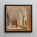 Cloître de San Lorenzo fuori le mura à Rome - Jürgen Roed — oprawiony obraz na ścianie