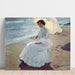 Reprodukcja obrazu Clotilde na plaży - Joaquín Sorolla