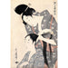 Reprodukcja obrazu Coiffeuse - Kitagawa Utamaro